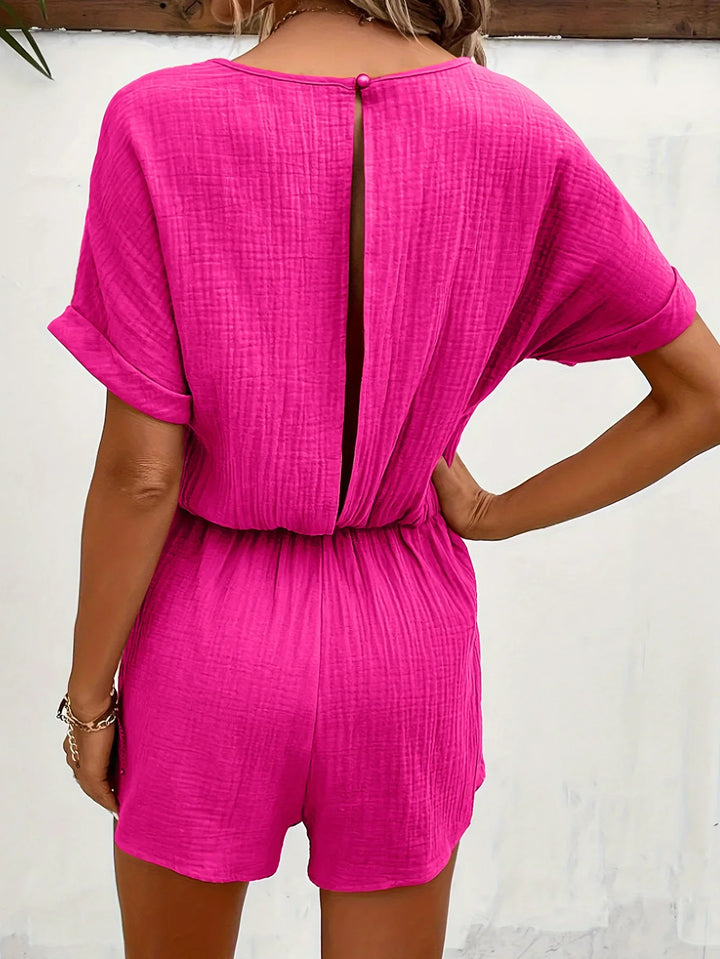 Elvanna V-Neck Romper
