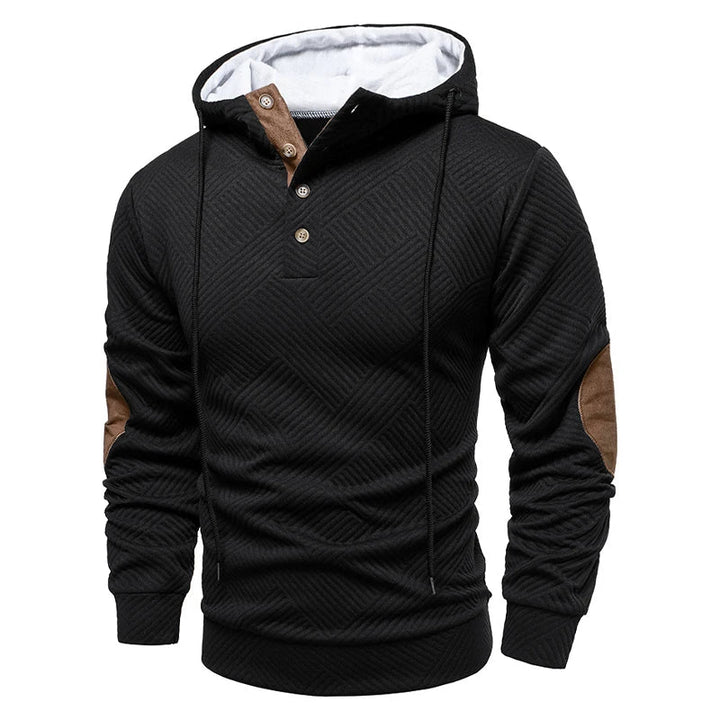 Wesley Henley Pullover Hoodie