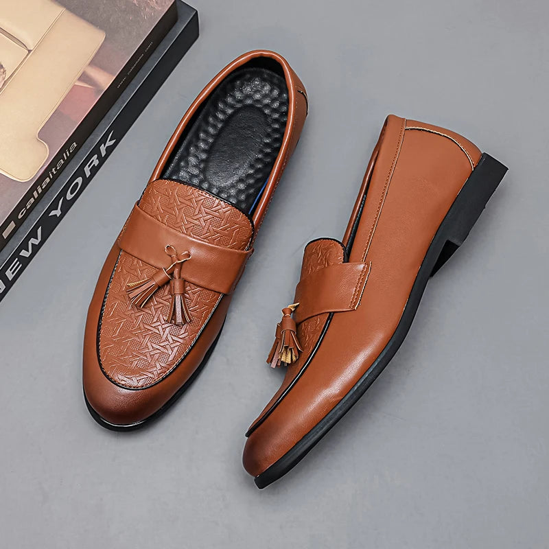 Aurelian Tassel Loafers