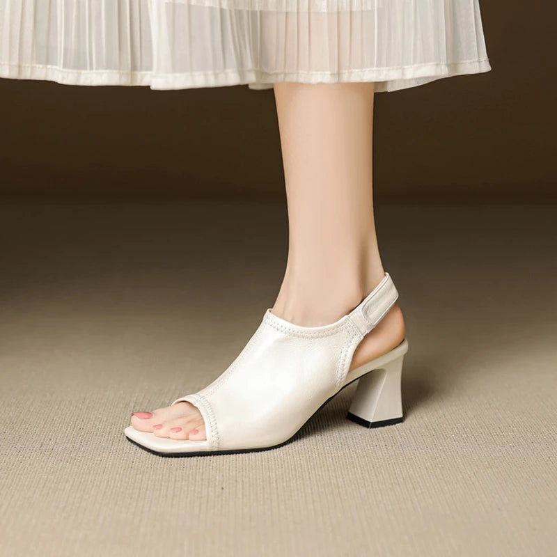 Stella Via Leather Sandals