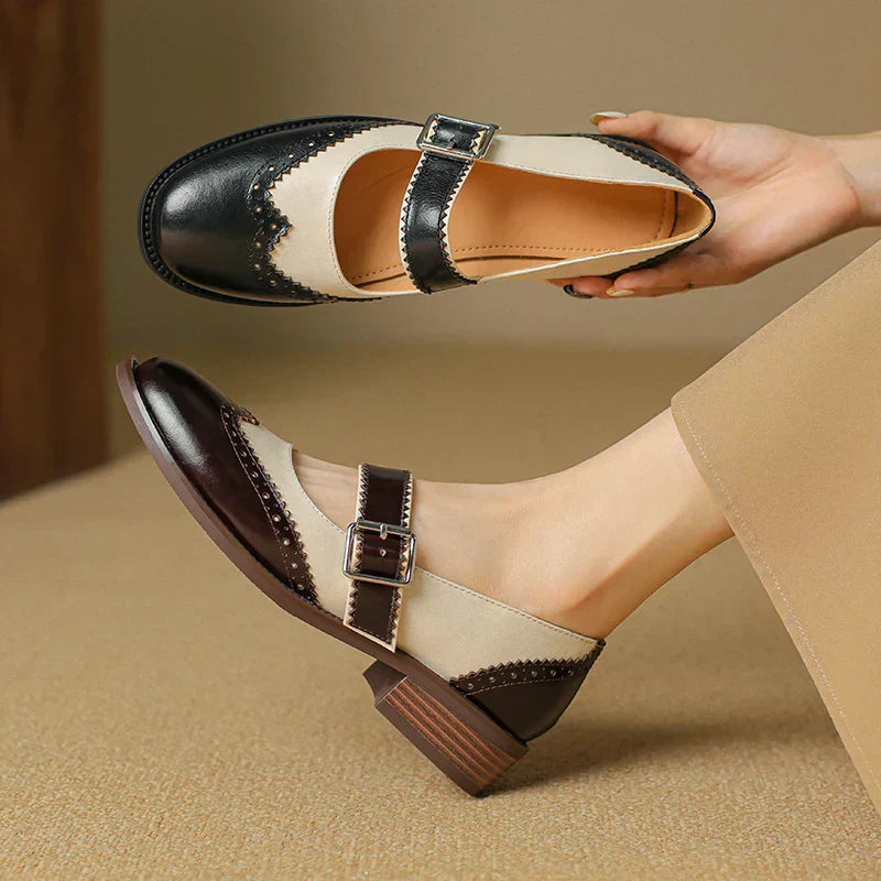 Evangeline Classic Leather Shoes