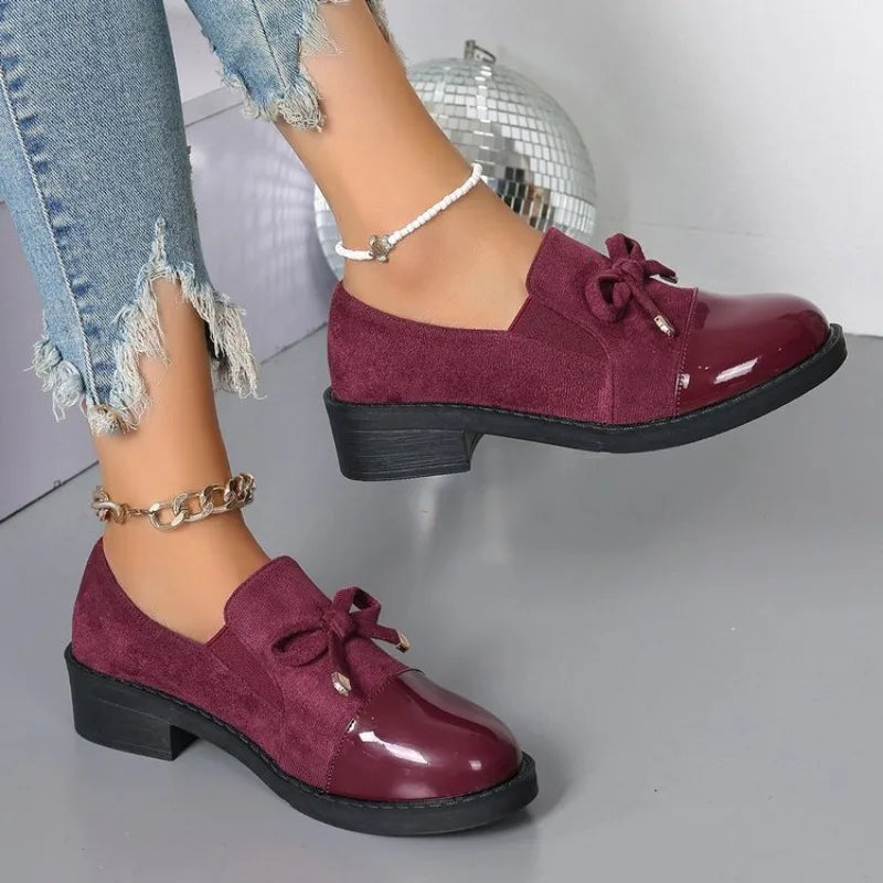 Liorra Velvet Loafers