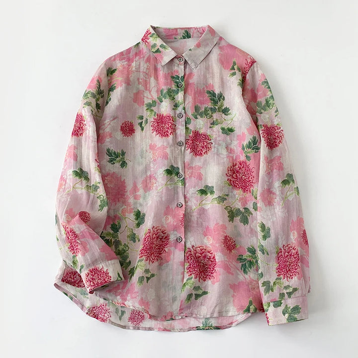 RoseVale Linen Shirt