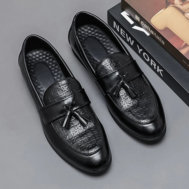 Aurelian Tassel Loafers