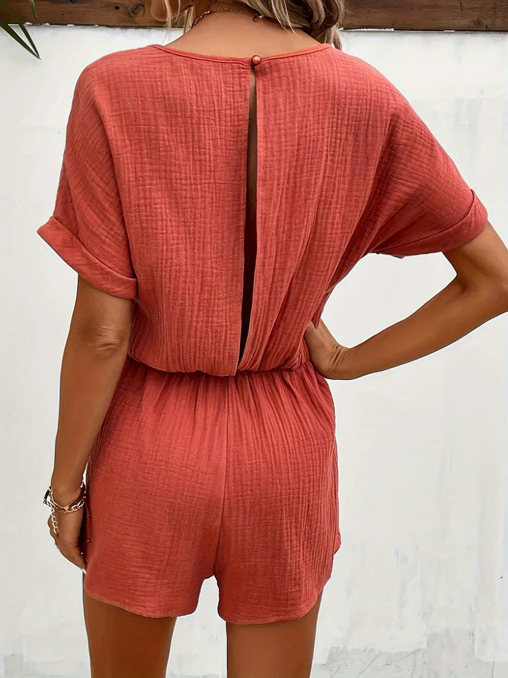 Elvanna V-Neck Romper