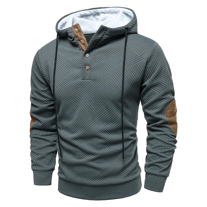 Wesley Henley Pullover Hoodie