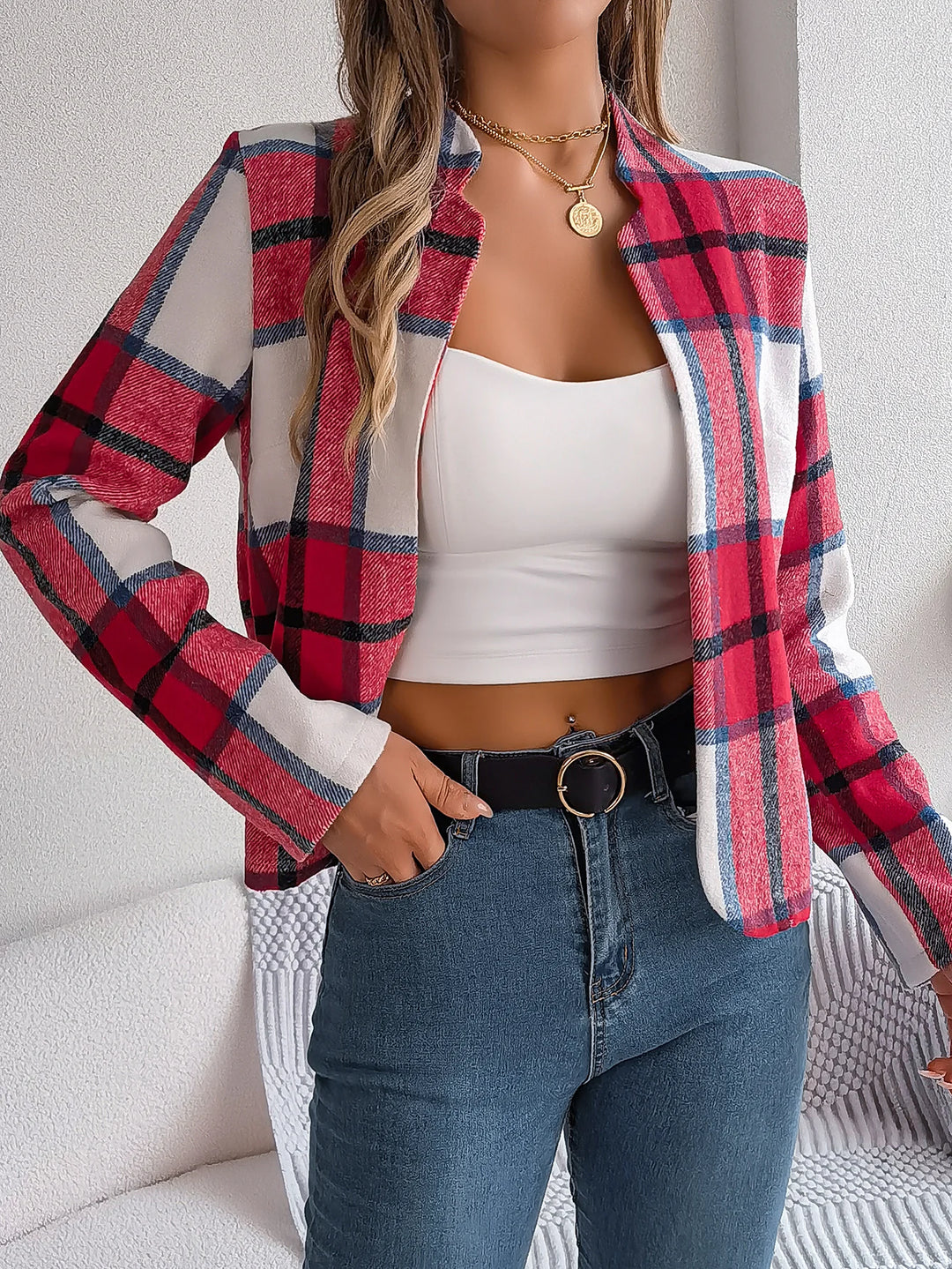 Elandra Plaid Jacket