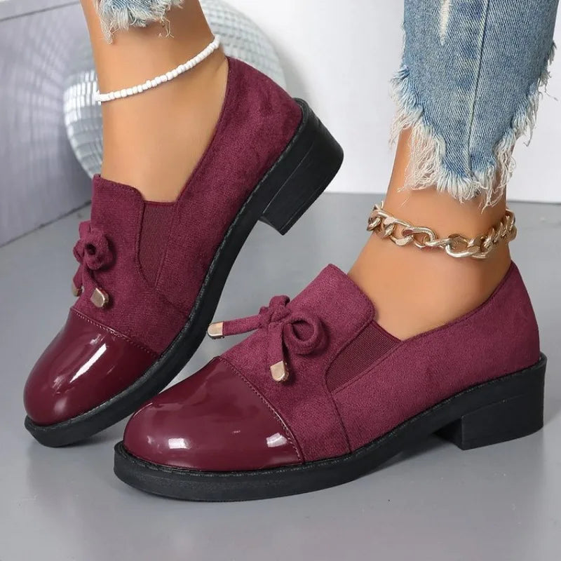 Liorra Velvet Loafers