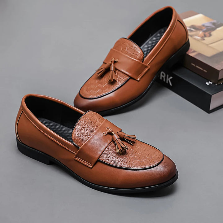 Aurelian Tassel Loafers