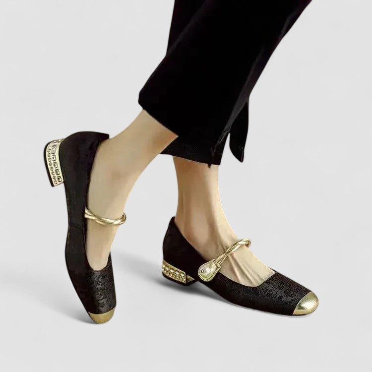 Simona Orthopedic Pearl Mary Jane