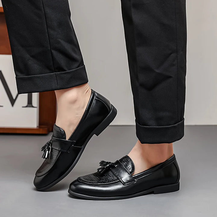 Aurelian Tassel Loafers