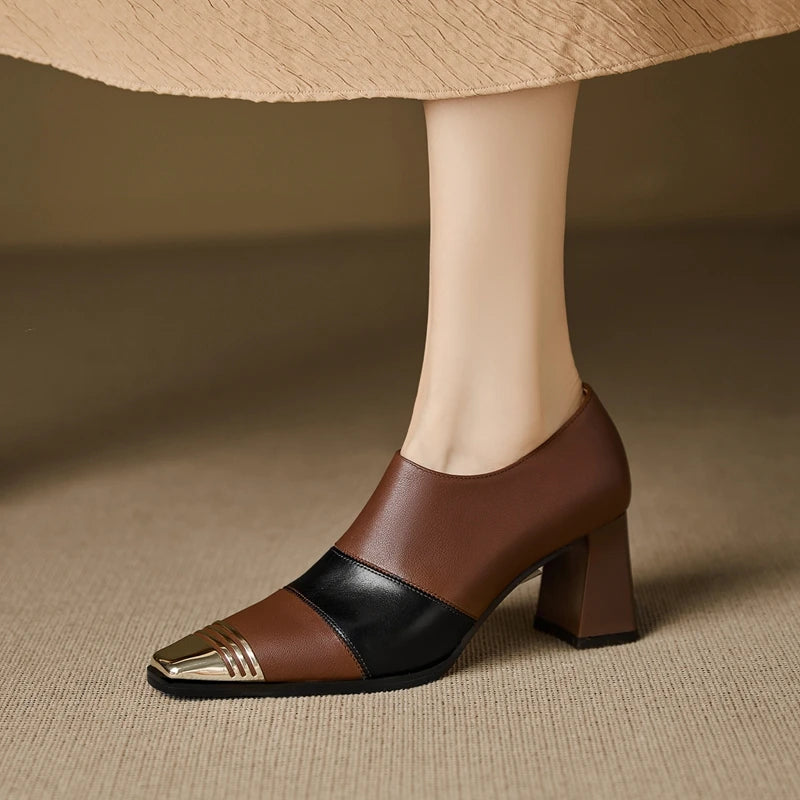 Orvella Leather Pumps