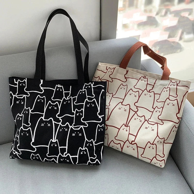 Kitten Muse Tote Bag