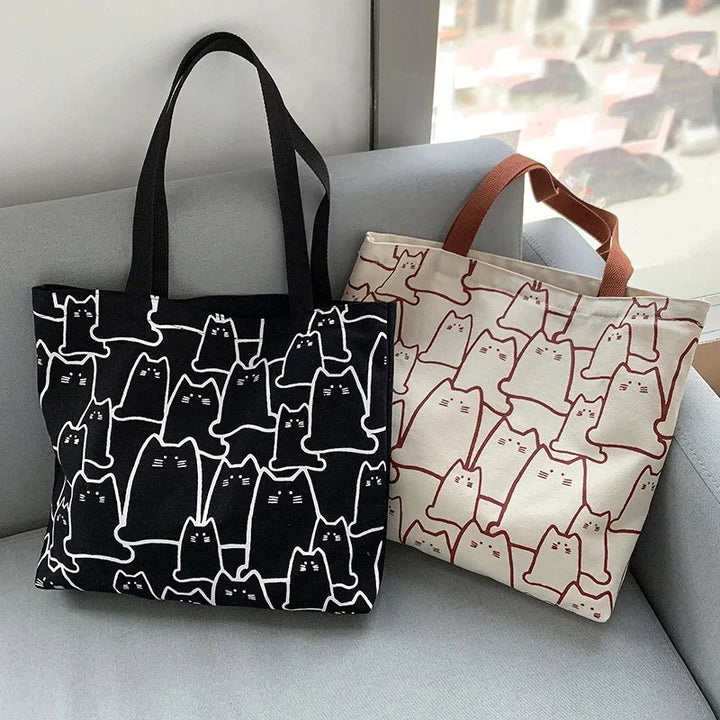 Kitten Muse Tote Bag