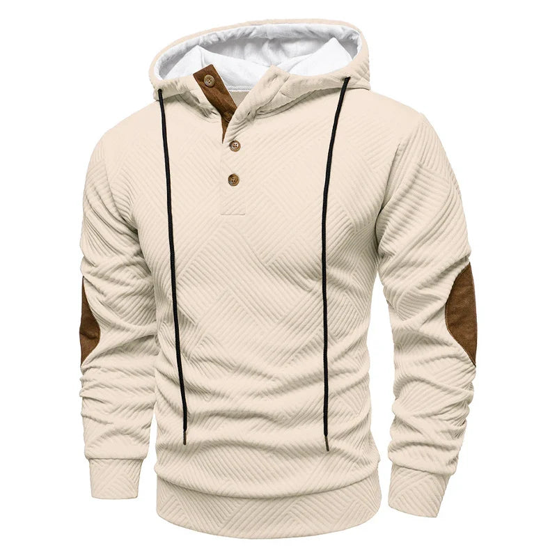 Wesley Henley Pullover Hoodie