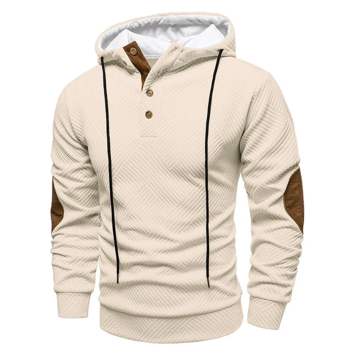 Wesley Henley Pullover Hoodie