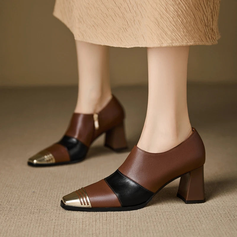 Orvella Leather Pumps