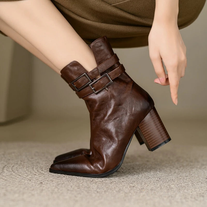 Velour Strada Autumn Boots