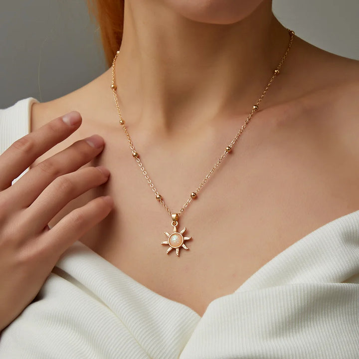 Aurora Sun Necklace