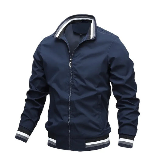 Steel-Horizon Zip Jacket
