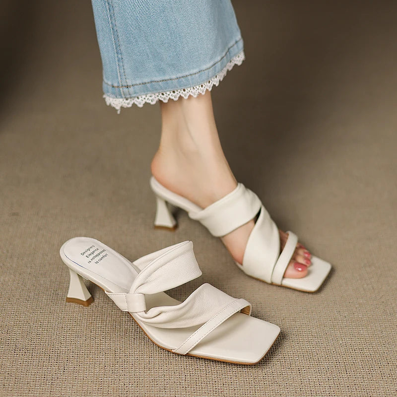 Fioren Glow Heeled Slides