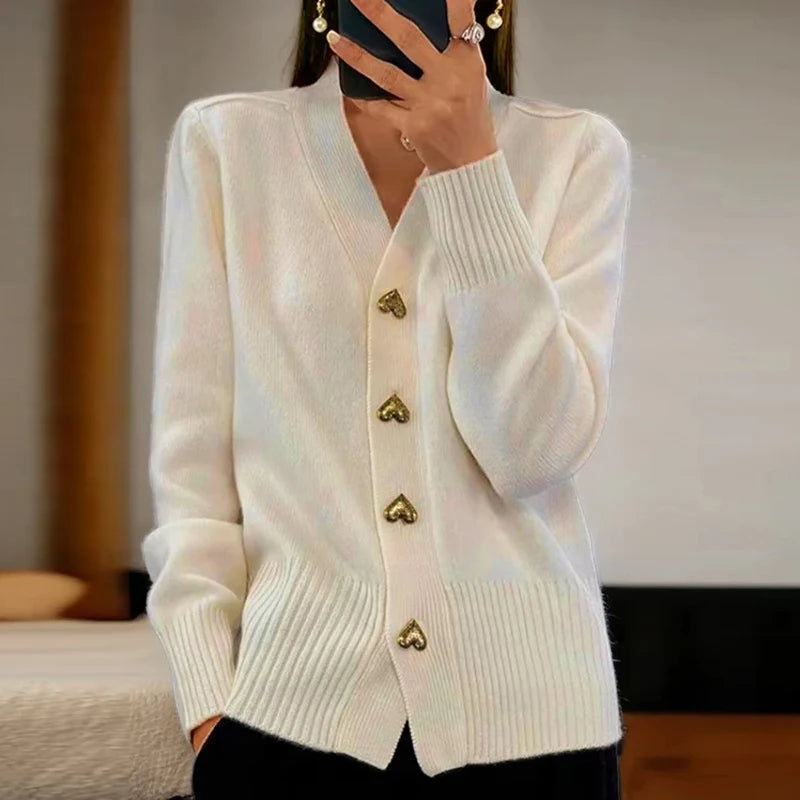 Averra Button Cardigan