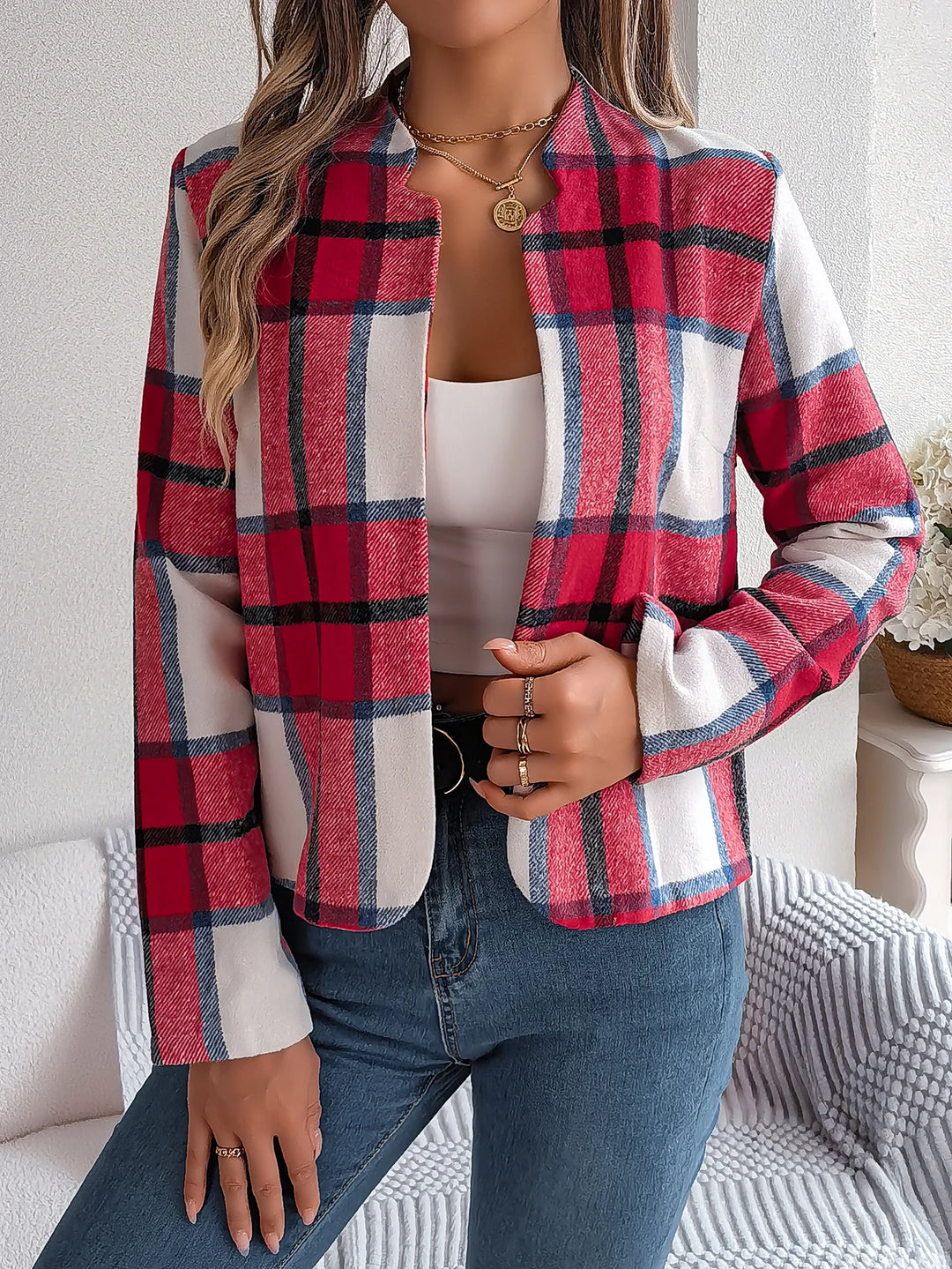 Elandra Plaid Jacket