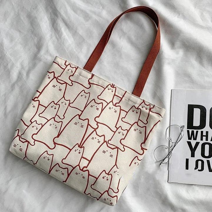 Kitten Muse Tote Bag