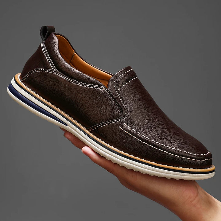 Lucent Leather Flats