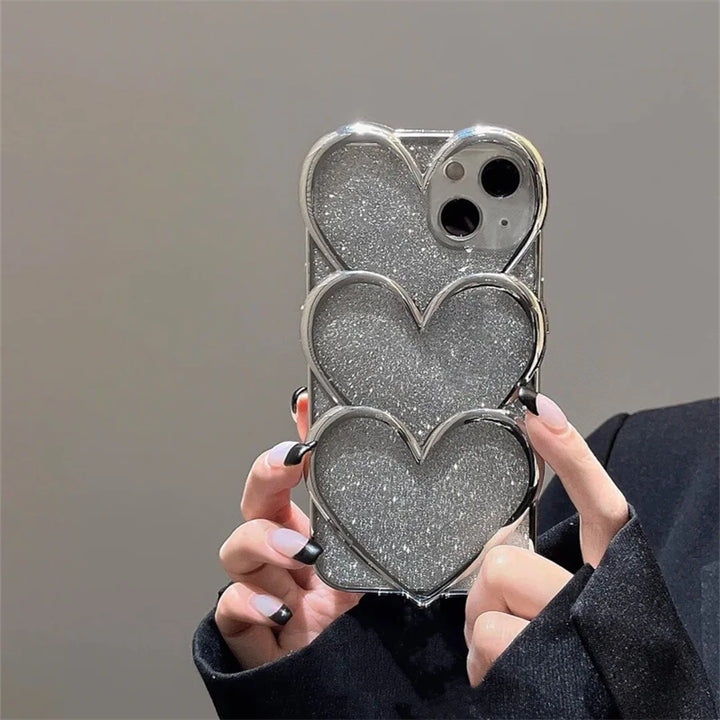 GlowHeart Phone Case
