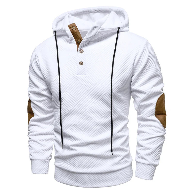 Wesley Henley Pullover Hoodie