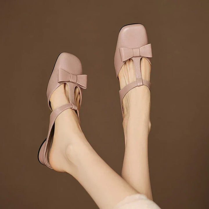 Rita Square-Toed Slippers