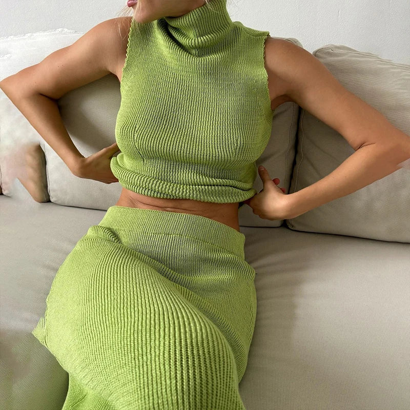 Vibrance Chic Knit Set
