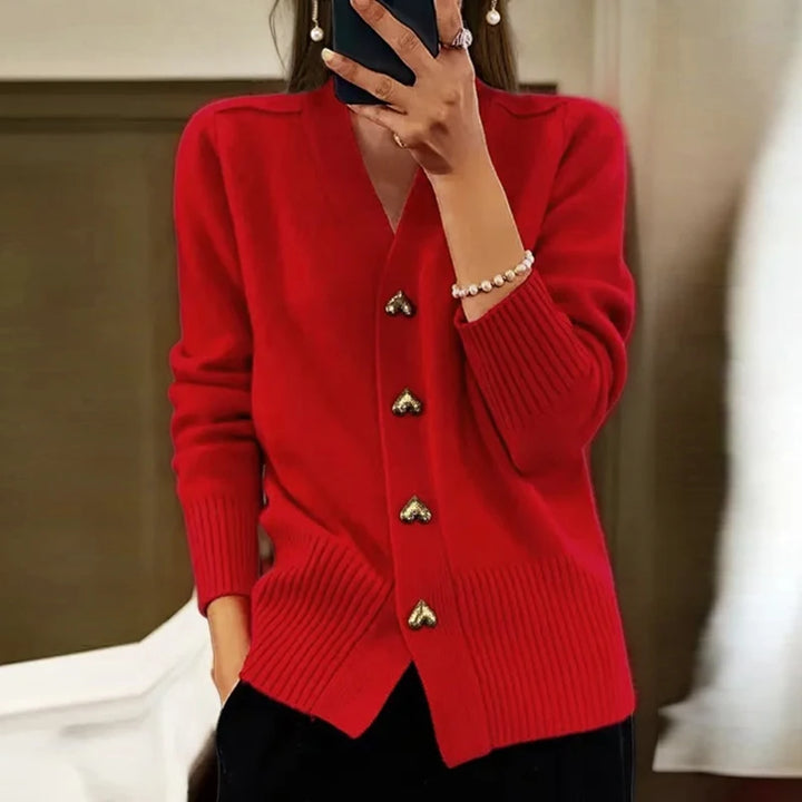 Averra Button Cardigan