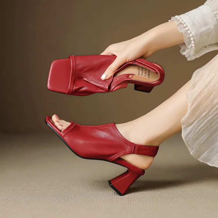 Stella Via Leather Sandals
