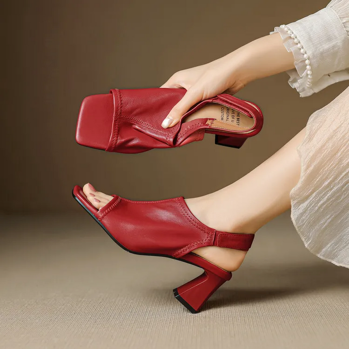 Stella Via Leather Sandals
