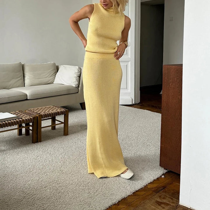 Vibrance Chic Knit Set