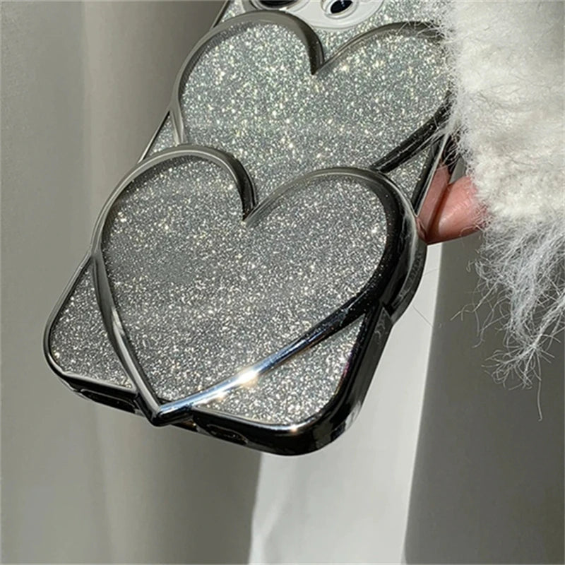 GlowHeart Phone Case