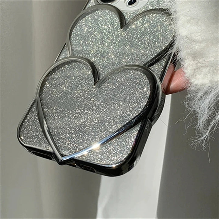 GlowHeart Phone Case