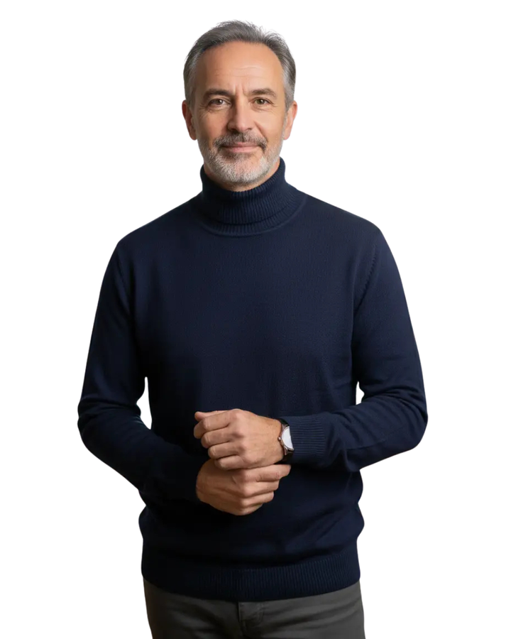 Monaco Cashmere Turtleneck