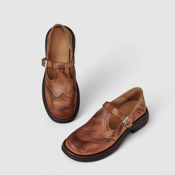 Beatrice Vintage T-Strap Shoes