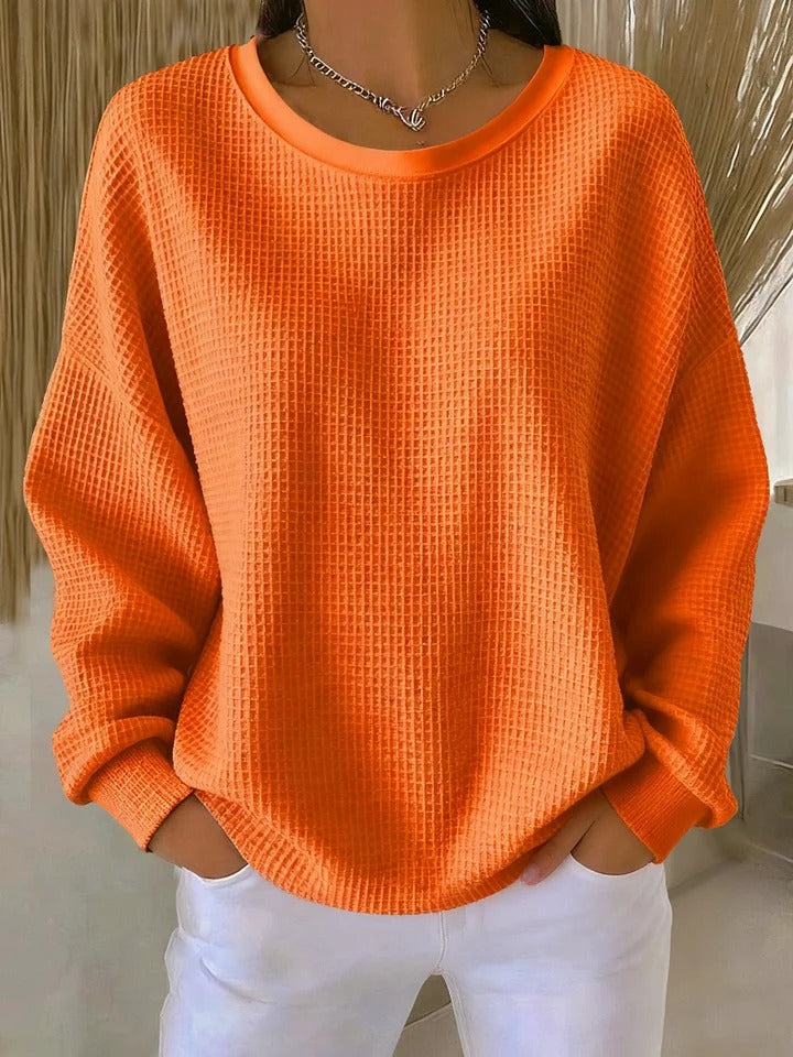 Bella Waffle Classic Sweater