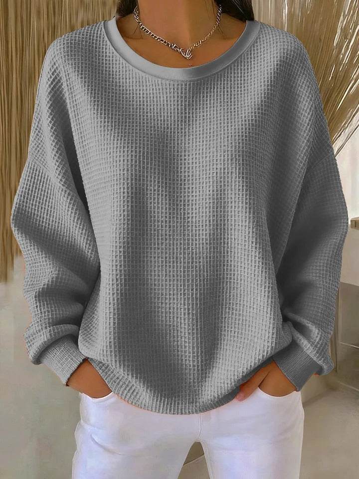 Bella Waffle Classic Sweater