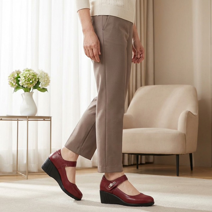 Clara Mid-Heel Comfort Shoes