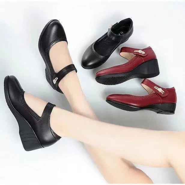 Clara Mid-Heel Comfort Shoes