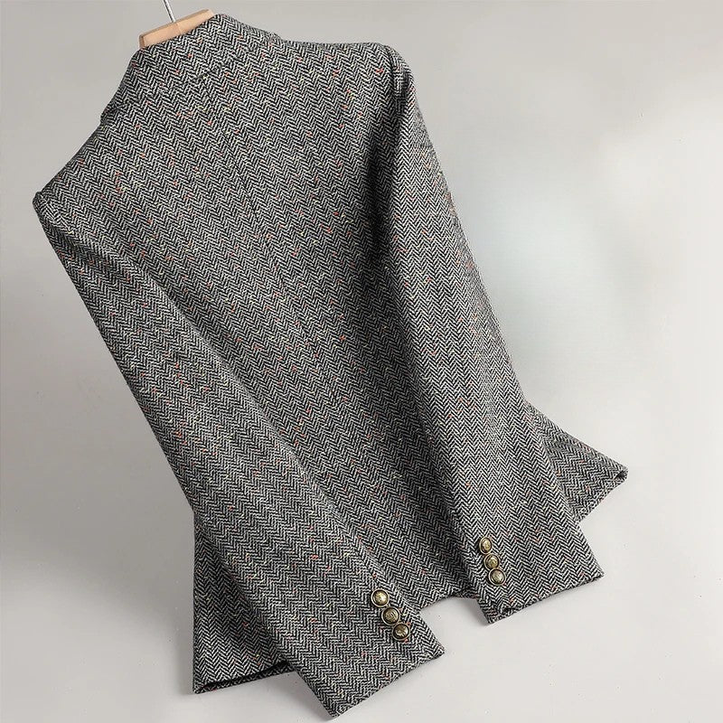 Chelsea Herringbone Blazer