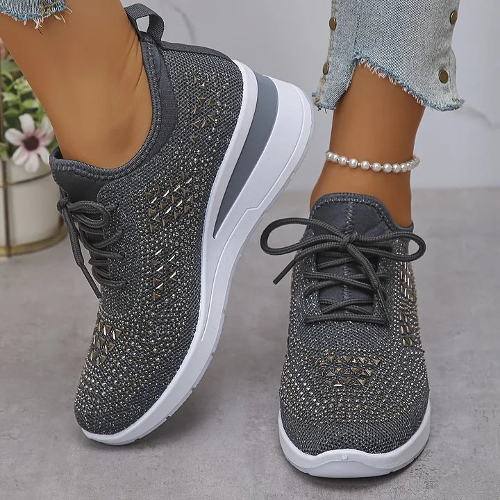 Luna Crystal Orthopedic Sneakers