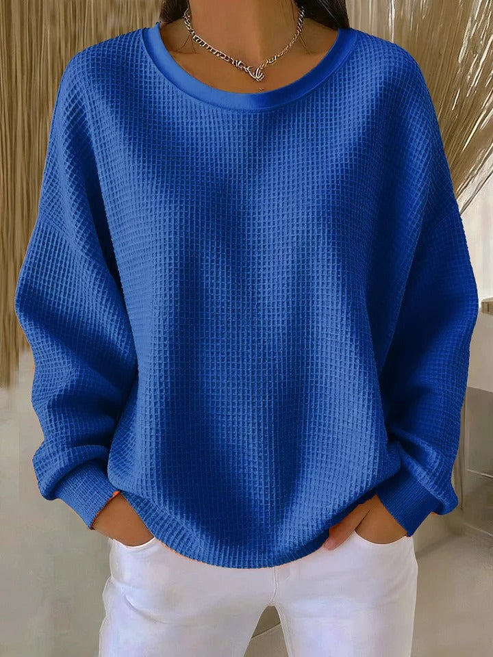 Bella Waffle Classic Sweater
