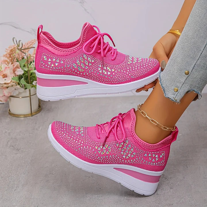 Luna Crystal Orthopedic Sneakers