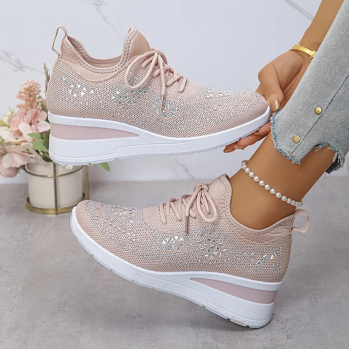 Luna Crystal Orthopedic Sneakers